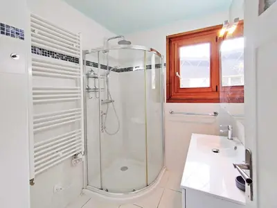 a kitchen with a sink and a stove at Edelweiss 2 Apartment and Studio - Chamonix All Year in Chamonix-Mont-Blanc