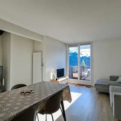 Appartement rénové 3 pièces · Balcon sud · WIFI gratuit · Flaine Forêt - FR-1-425-236