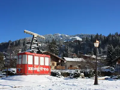 Gallery image of Studio cosy au centre de Megève - 3 pers, animaux bienvenus - FR-1-453-103 in Megève
